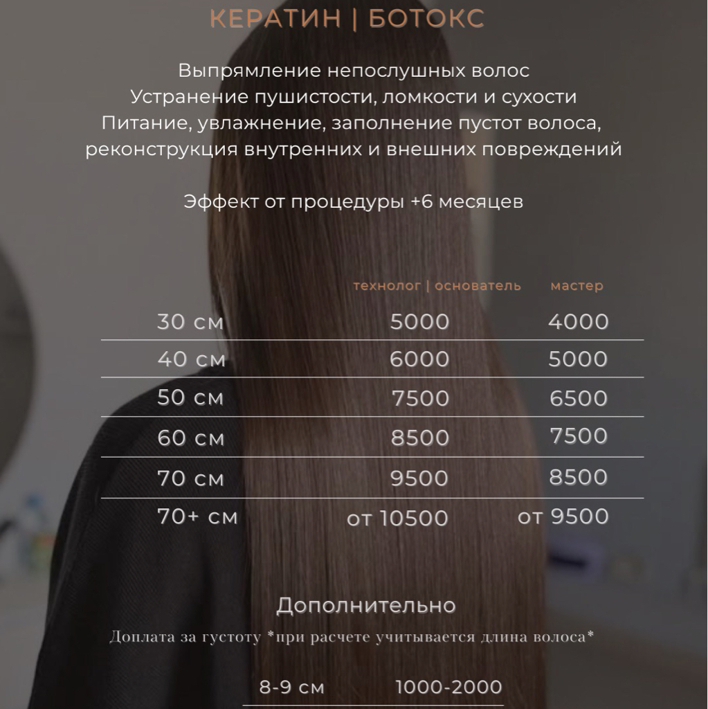 Ботокс для волос