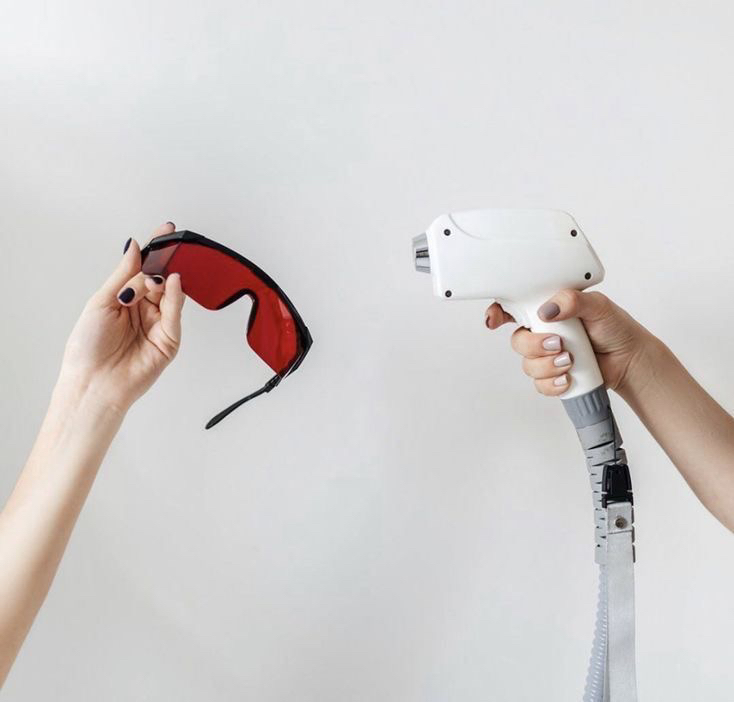 Лазерная эпиляция-Спина полностью