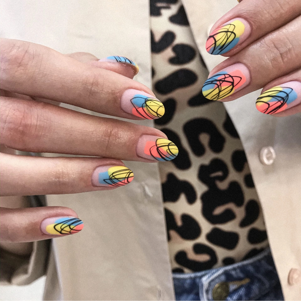 Маникюр + покрытие гель-лаком + дизайн