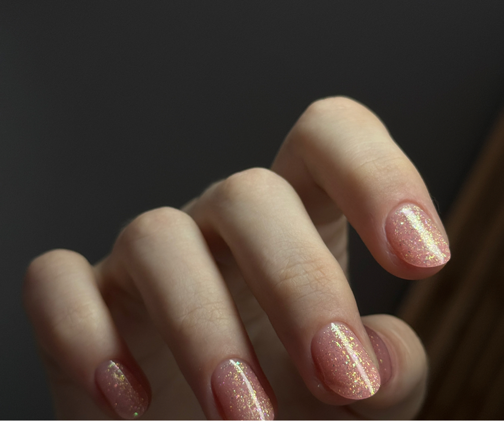 Маникюр с укреплением (короткая длина ногтей)