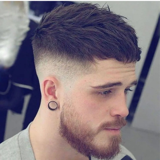 Мужская стрижка фэйд