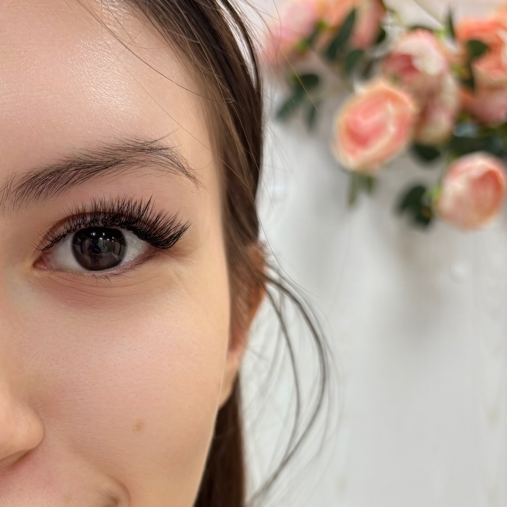 Наращивание ресниц 2д