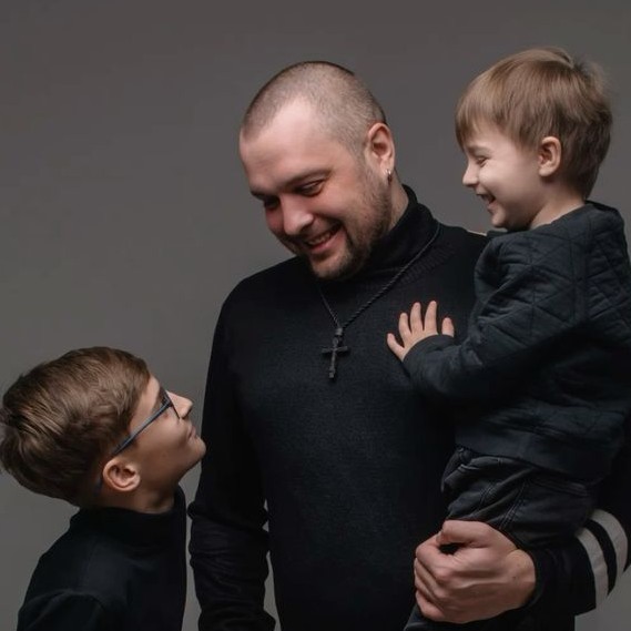 Отец и 2 сына - семейный пакет