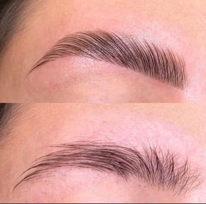 Долговременная укладка бровей + окрашивание бровей