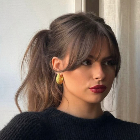 🔺Стрижка ЧЕЛКИ [Челка шторка, дугой, косая, прямая ]❗️без мытья