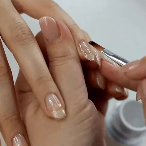 Маникюр + гель-лак + укрепление