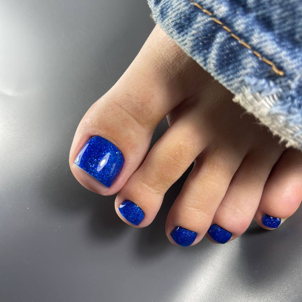 Педикюр пальчиков + гель-лак