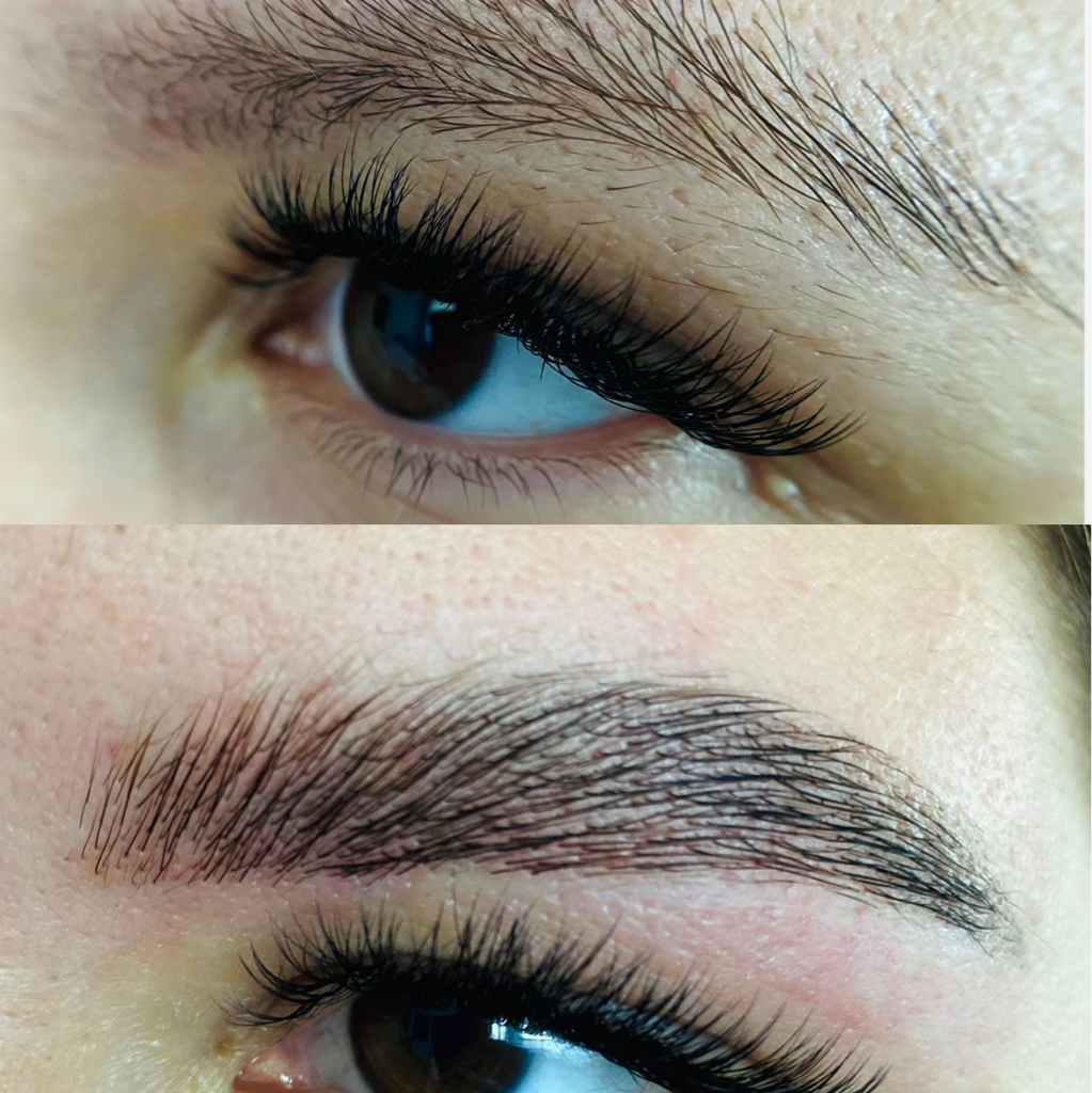 Архитектура и окрашивание бровей