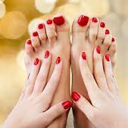 Педикюр (с покрытием) + маникюр (без покрытия)