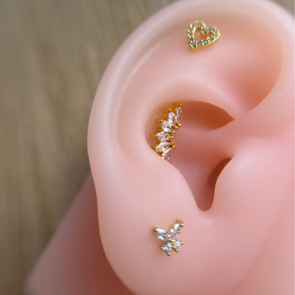 Прокол мочки (1 мочка)