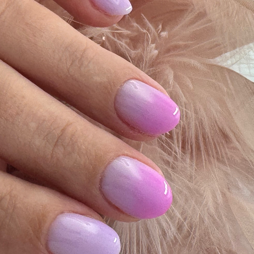 Омбре/градиент 10 ногтей