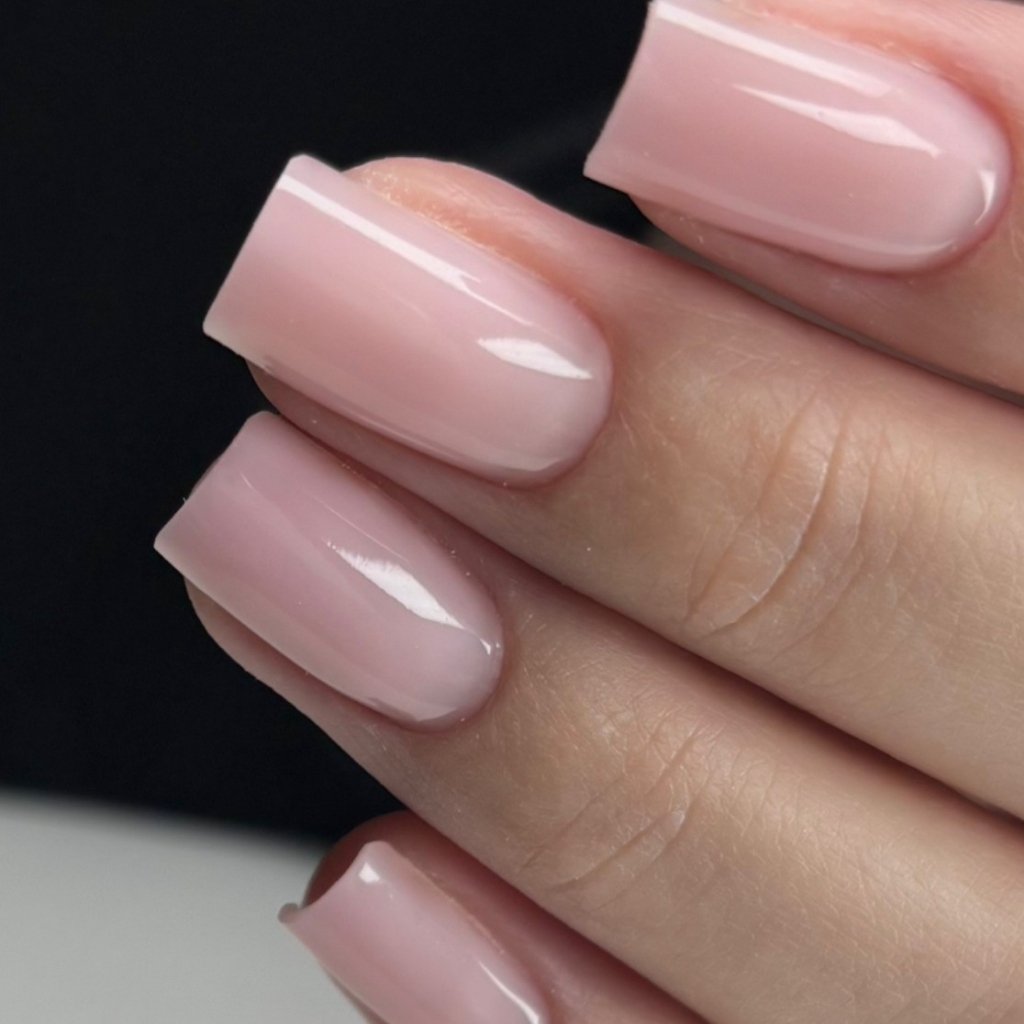 Наращивание ногтей длинна мини.