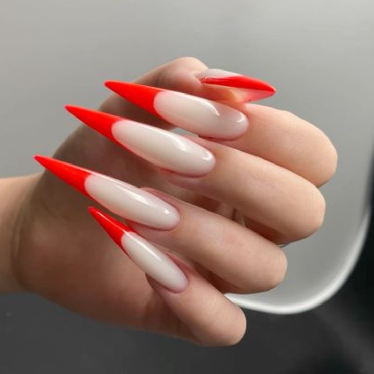 Наращивание ногтей экстремальная длинна