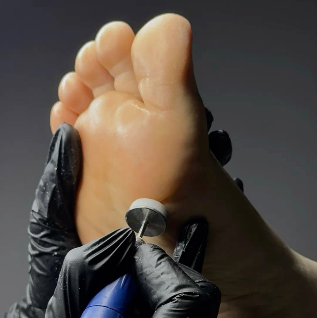 Педикюр без покрытия