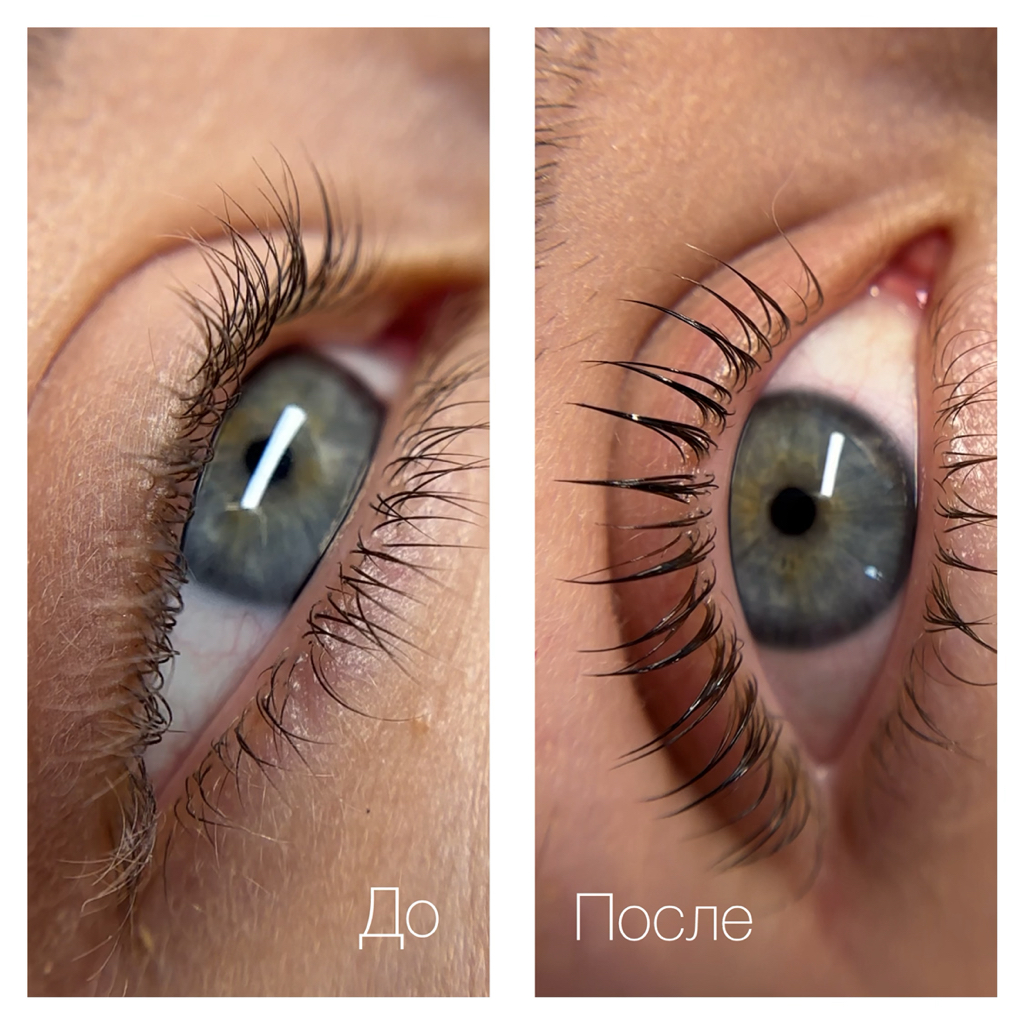 Окрашивание ресниц