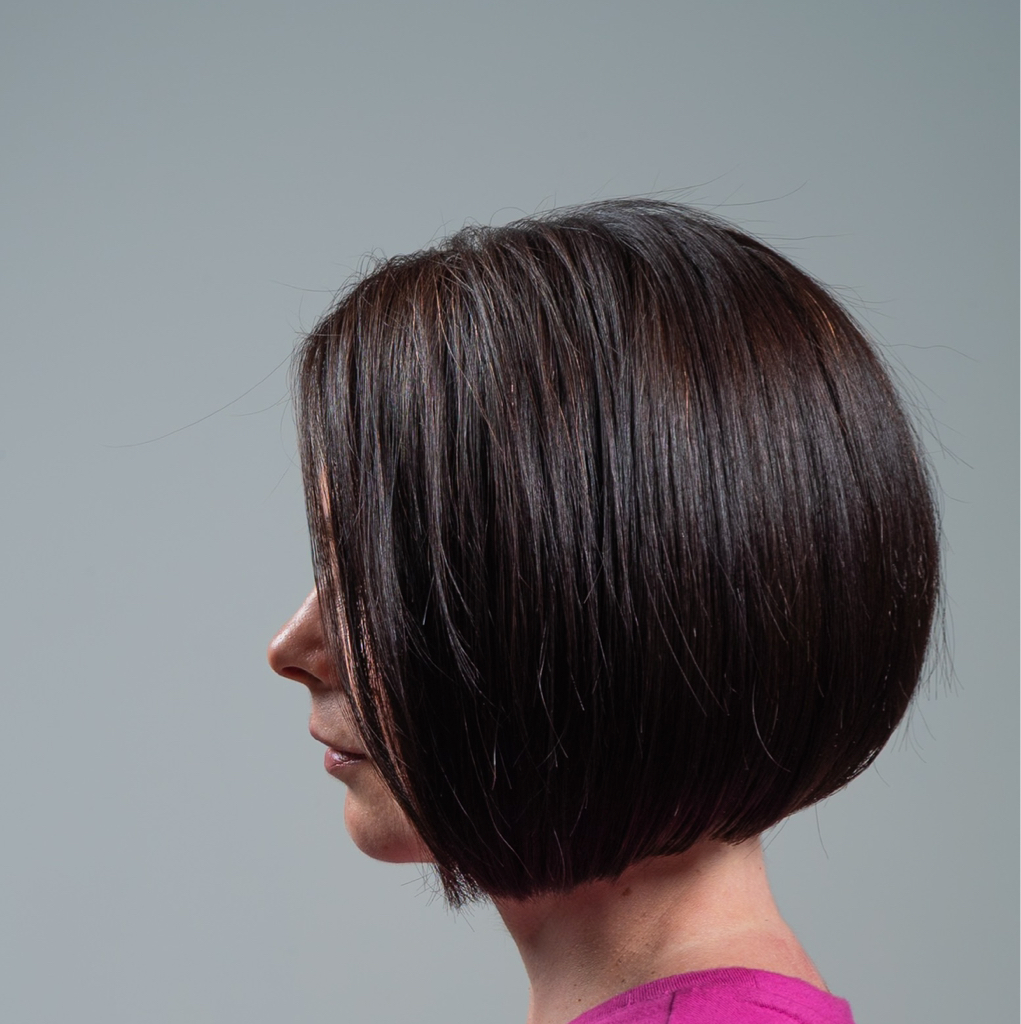 Окрашивание в один тон на каре (Тонирование волос)