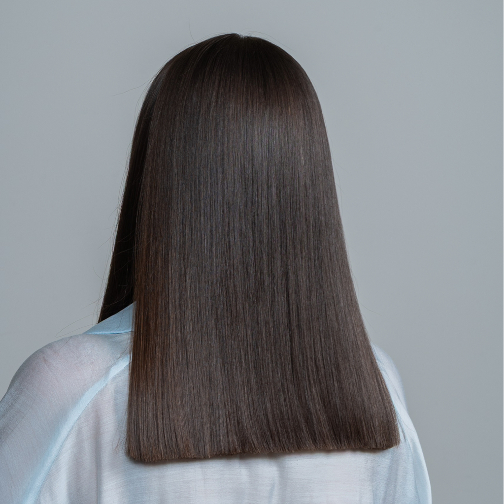 Окрашивание волос на среднюю длину