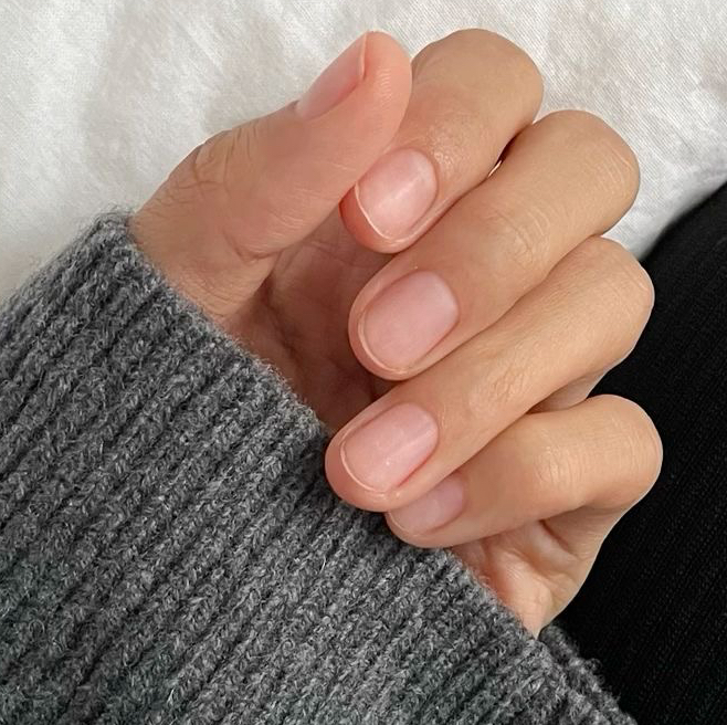 Снятие обычного лака