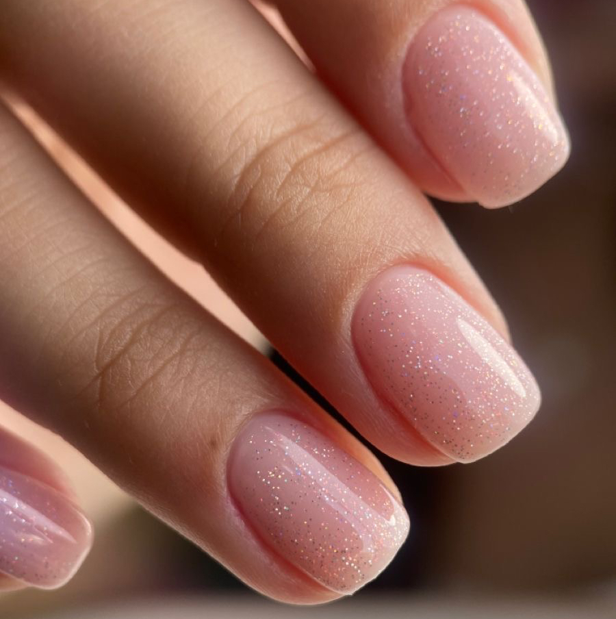 Покрытие топ с шиммером