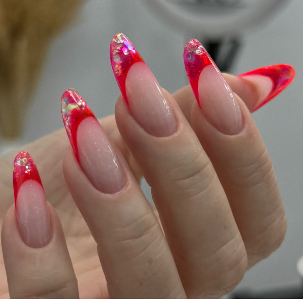 Коррекция Выкладной френч