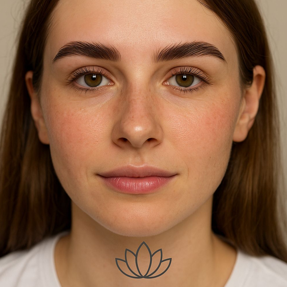 Окрашивание бровей