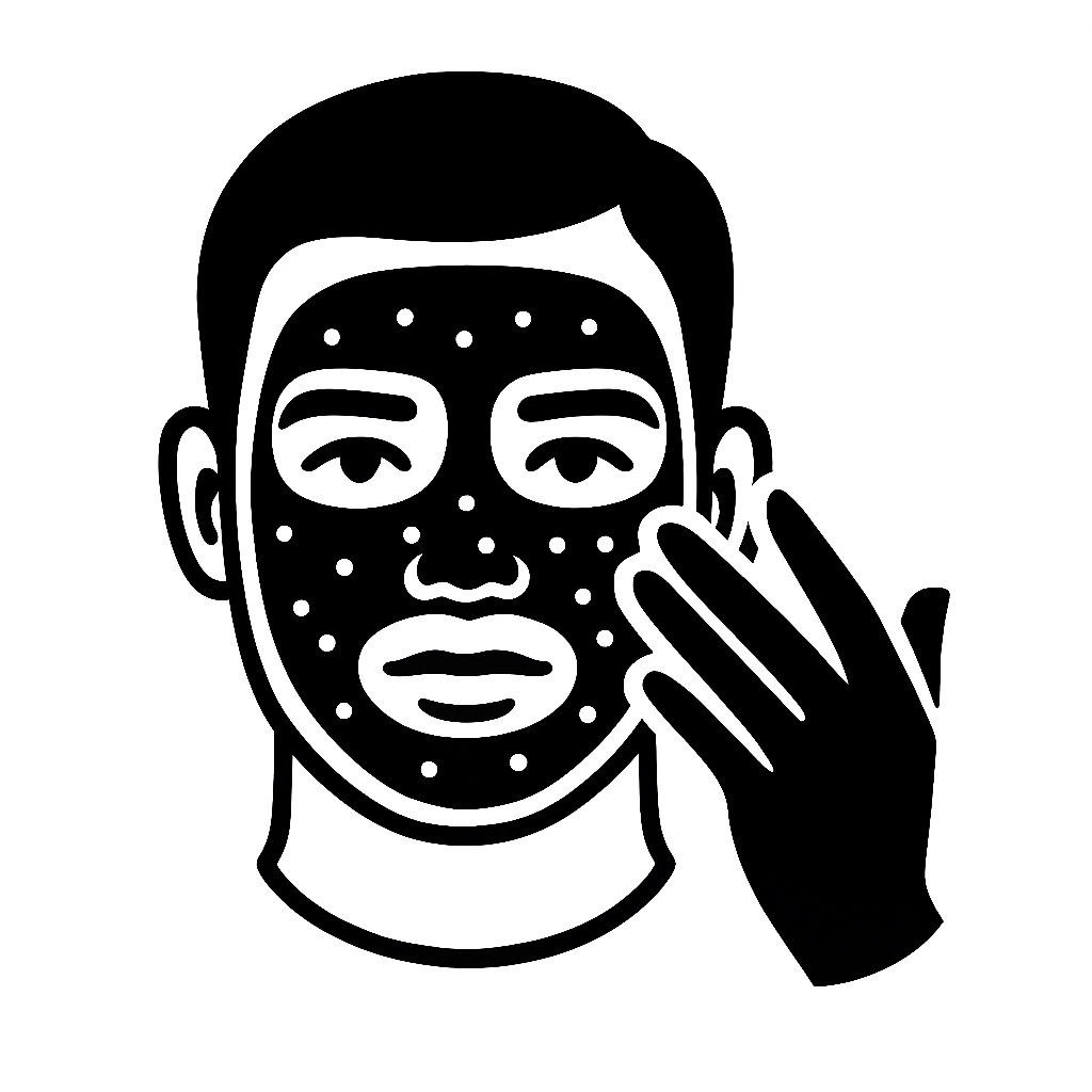 Скраб лица / Scrub facial