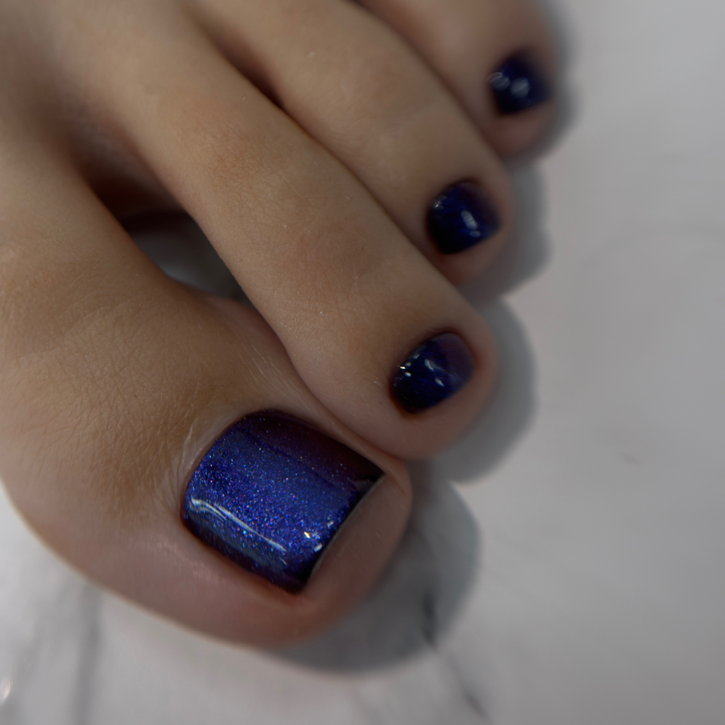 Обработка пальчиков с покрытием