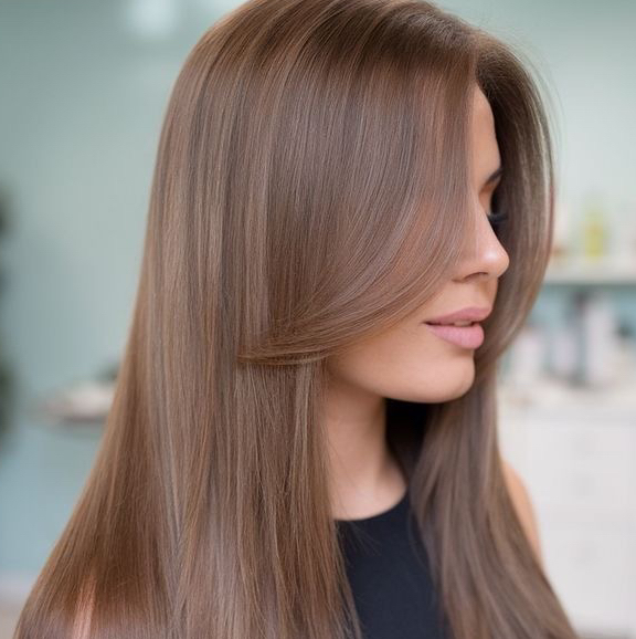 Стрижка челки