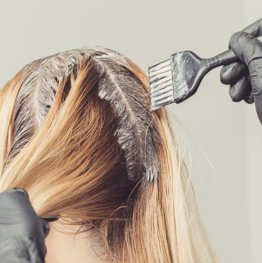 Окрашивание корней