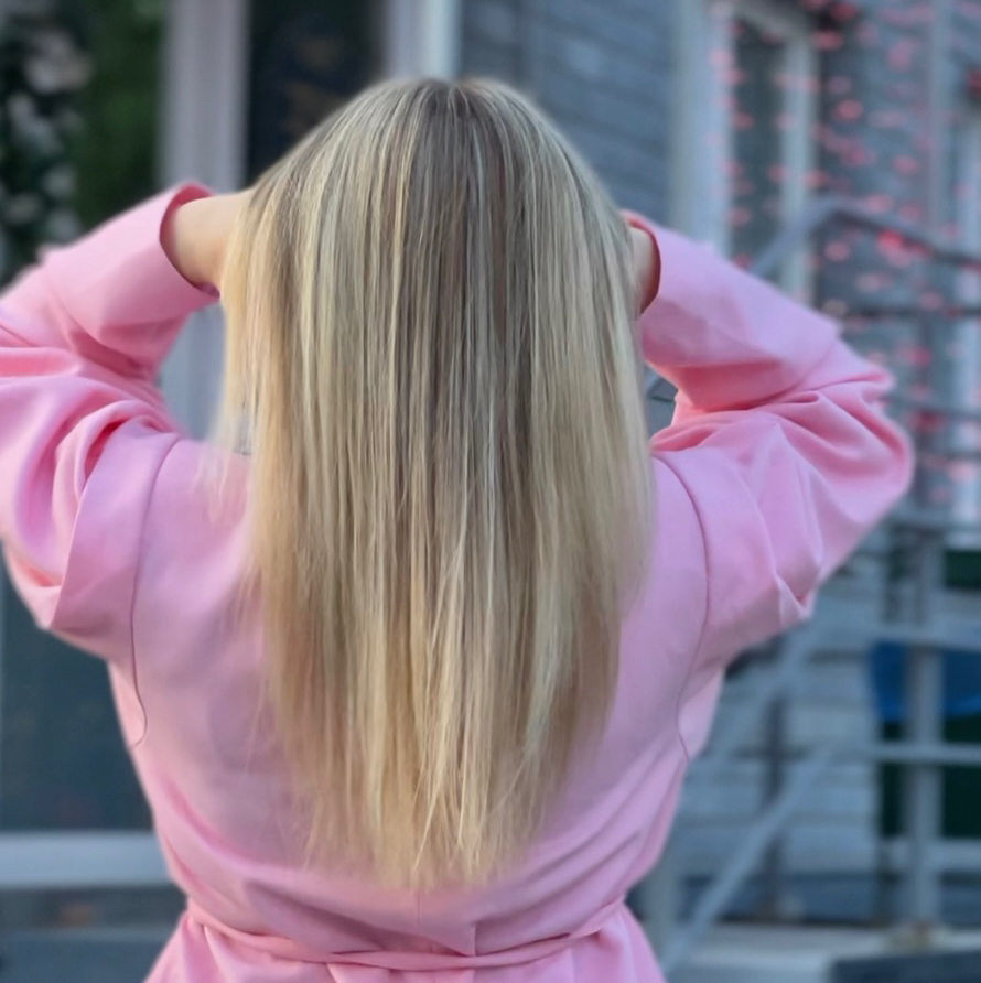 Сложная техника окрашивания (НИЖЕ ЛОПАТОК)