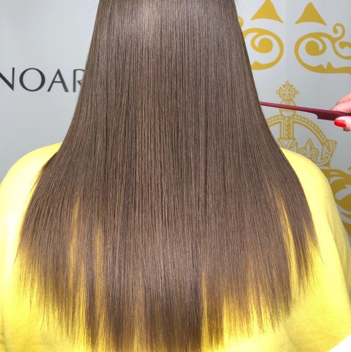 Кератиновое выпрямление волос (длина до лопаток)