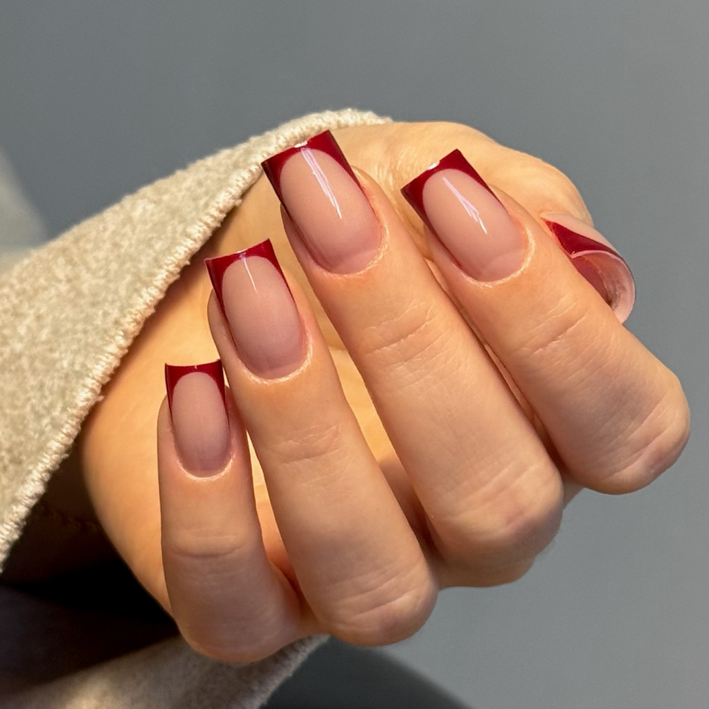 Маникюр «все включено» средние ногти