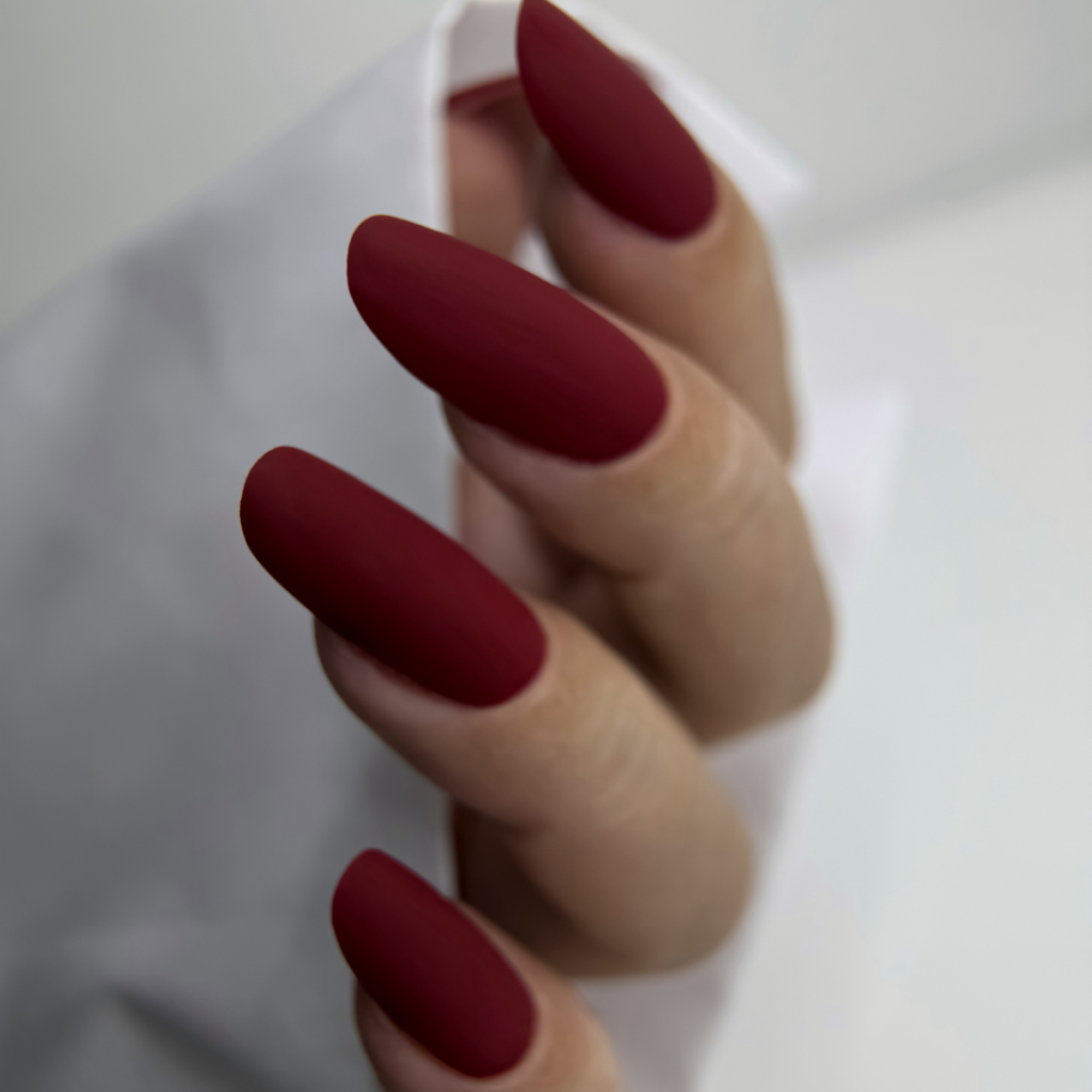 Комбинированный маникюр с укреплением