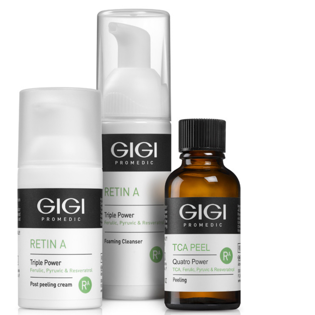 TCA PEEL QUATRO POWER» - профессиональный пилинг на основе 15% трихлоруксусной кислоты Срединный пилинг! Сезонный!