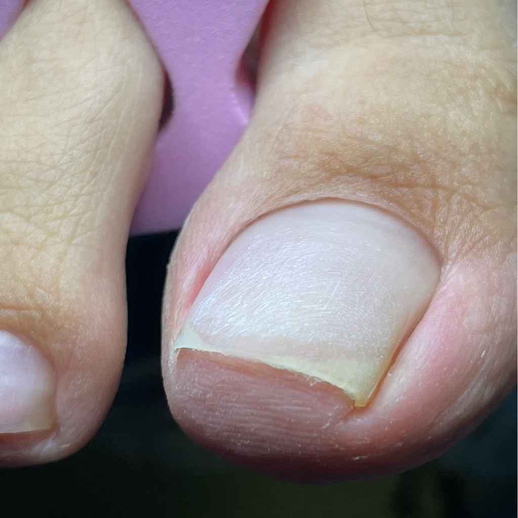 Экспресс педикюр без покрытия