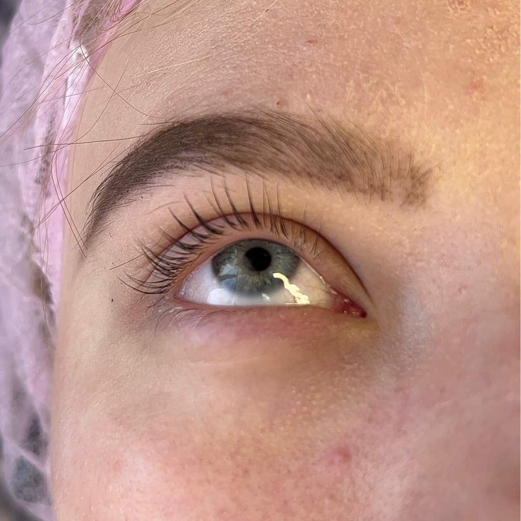 Ламинирование ресниц + окрашивание + BOTOX