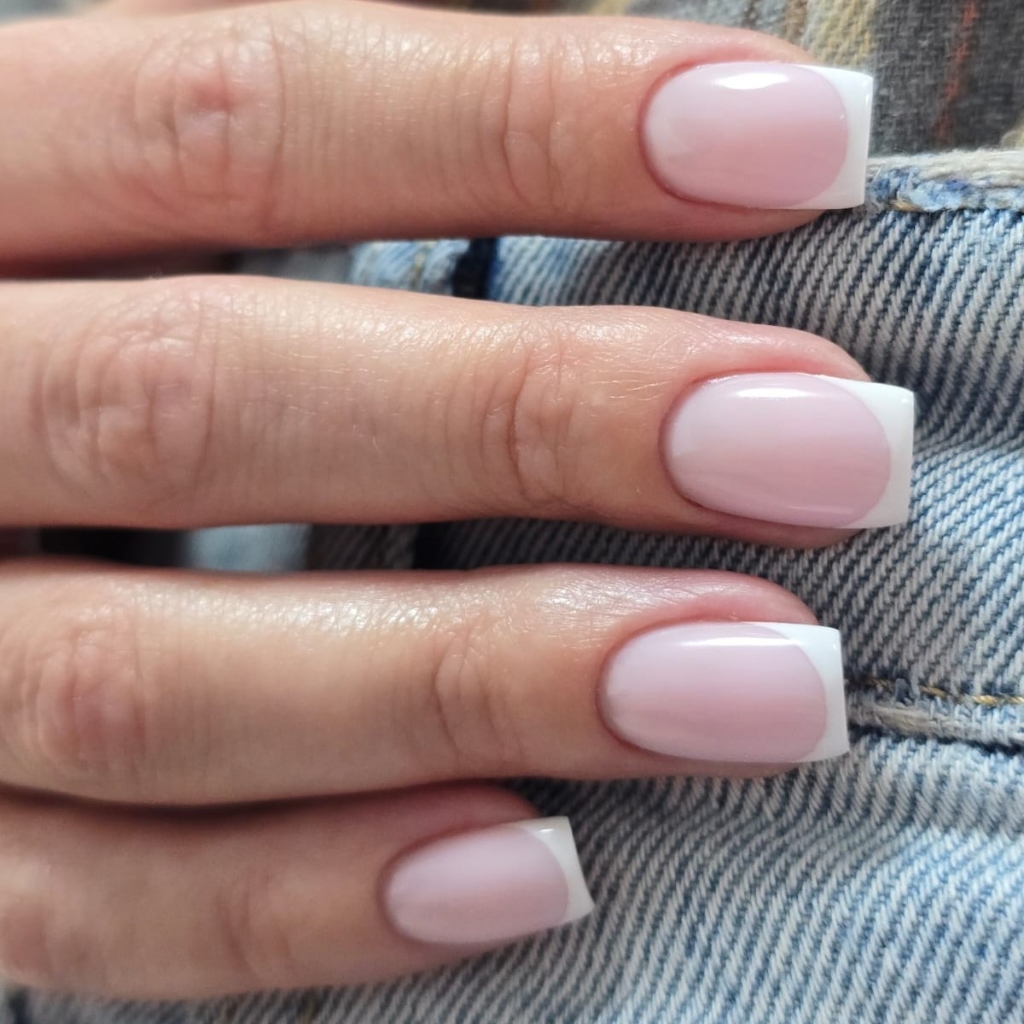 Френч, втирка, градиент +