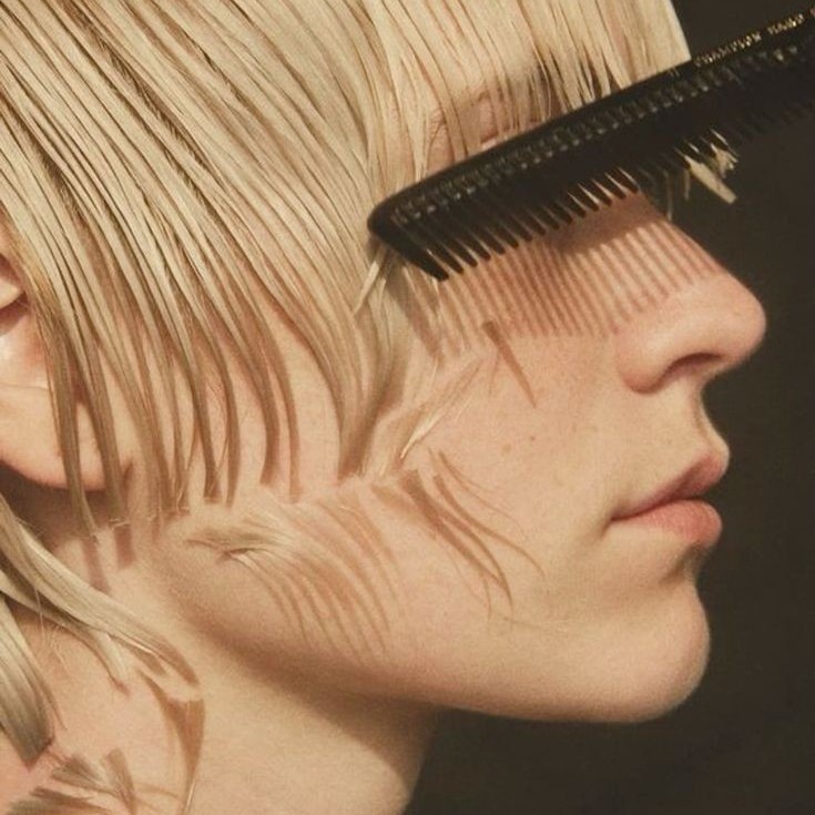 Коррекция чёлки