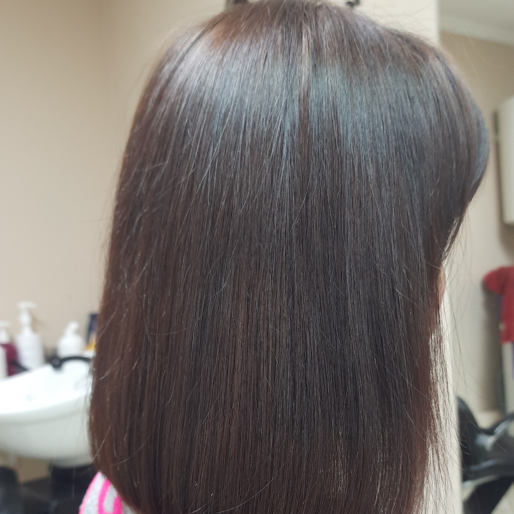 окрашивание средней длины в 1 тон