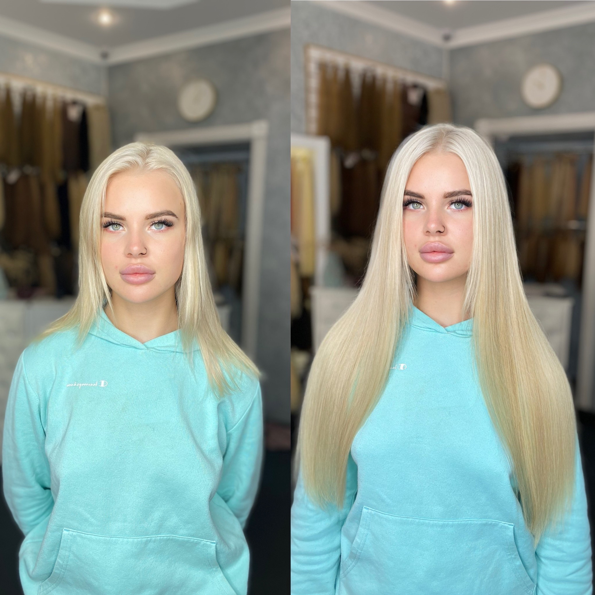 Наращивание волос 50 см