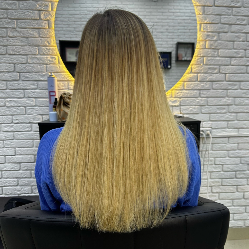 Коррекция волос примерно 100 капсул.