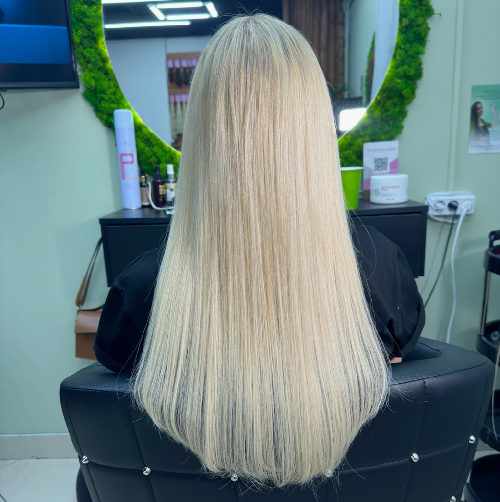 Коррекция волос примерно 350 капсул.