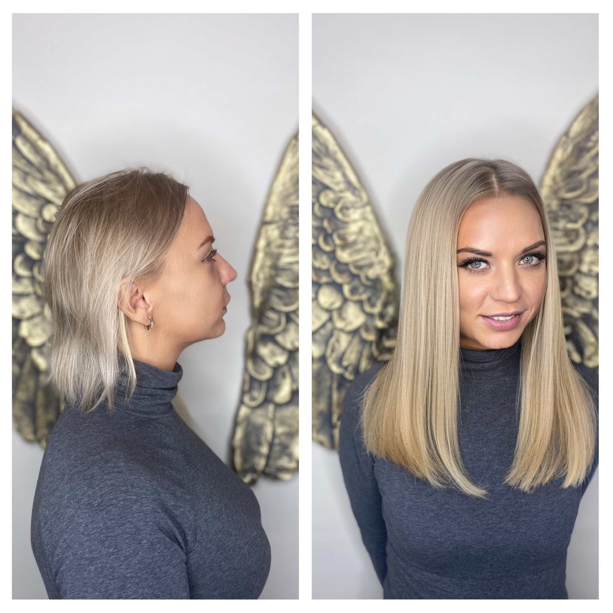 Акция Загущение волос 40 см  50 капсул