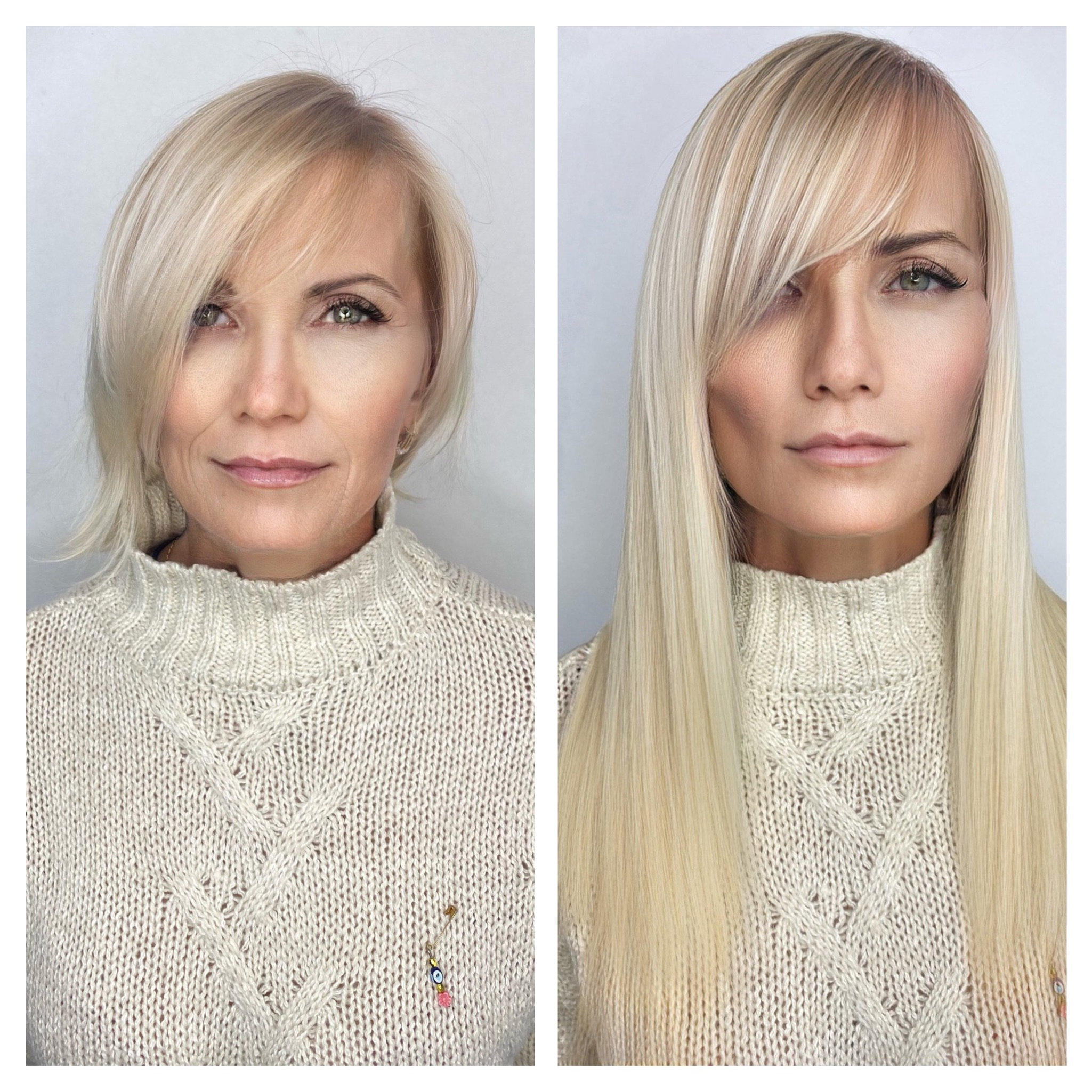 Наращивание волос 40 см