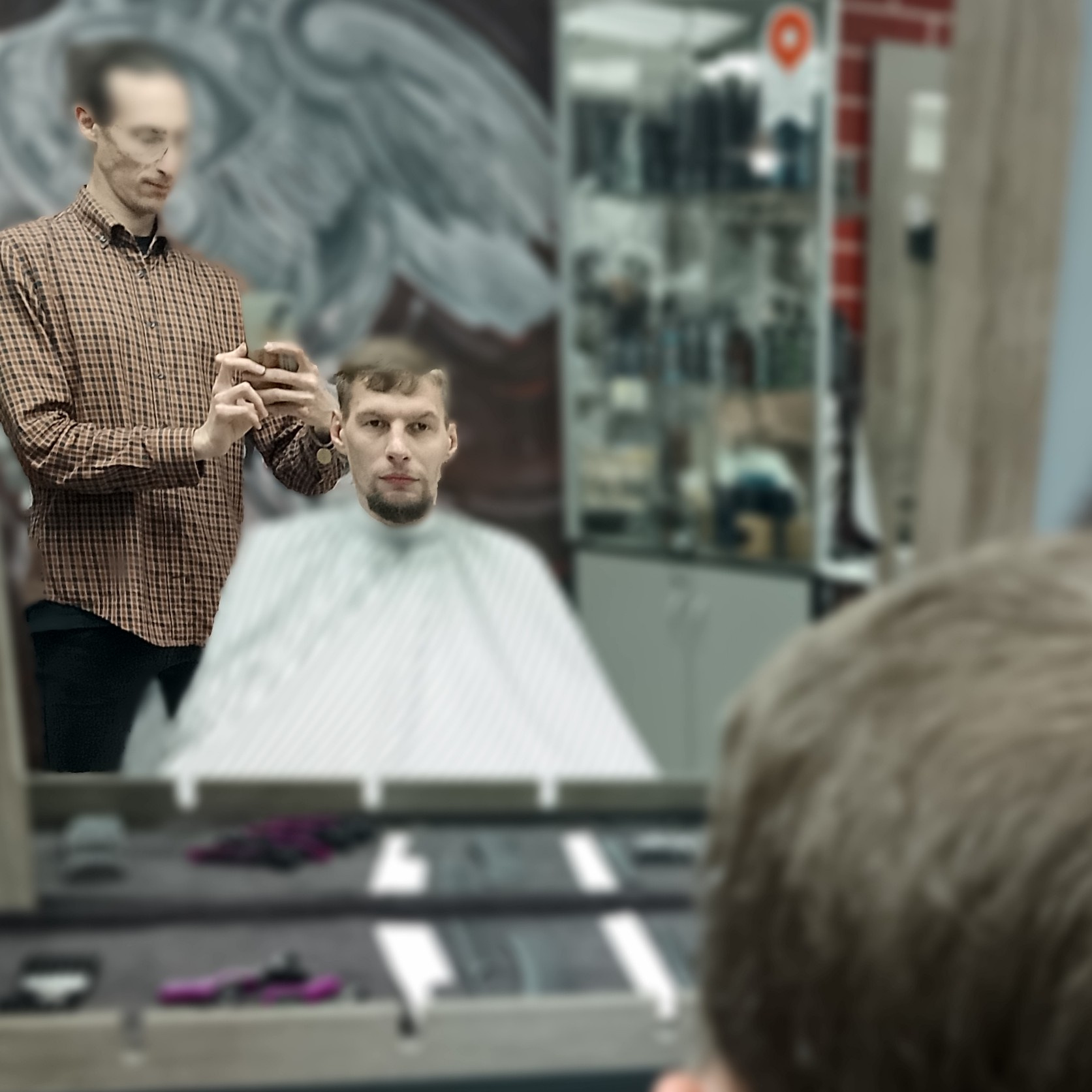 Знакомство с барбером Иваном