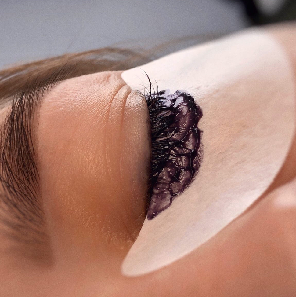 Окрашивание ресниц