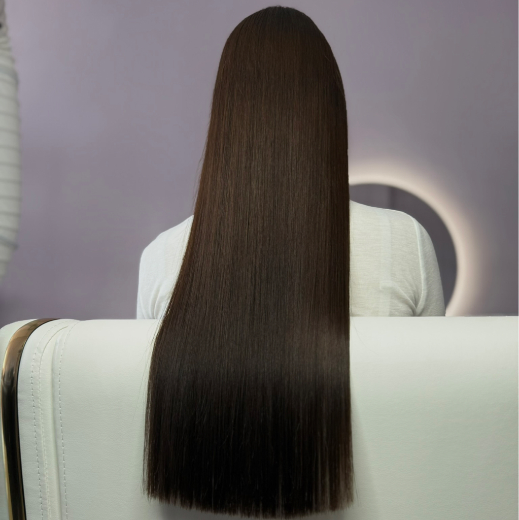 Кератиновое выпрямление