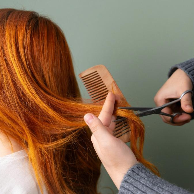 Dry Hair cut