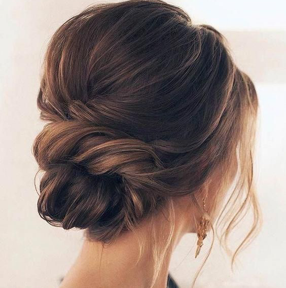 Собранные прически