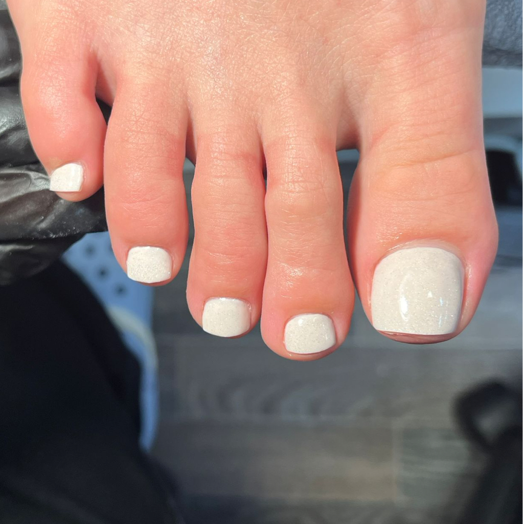 Педикюр с покрытием гель-лак (стопа)